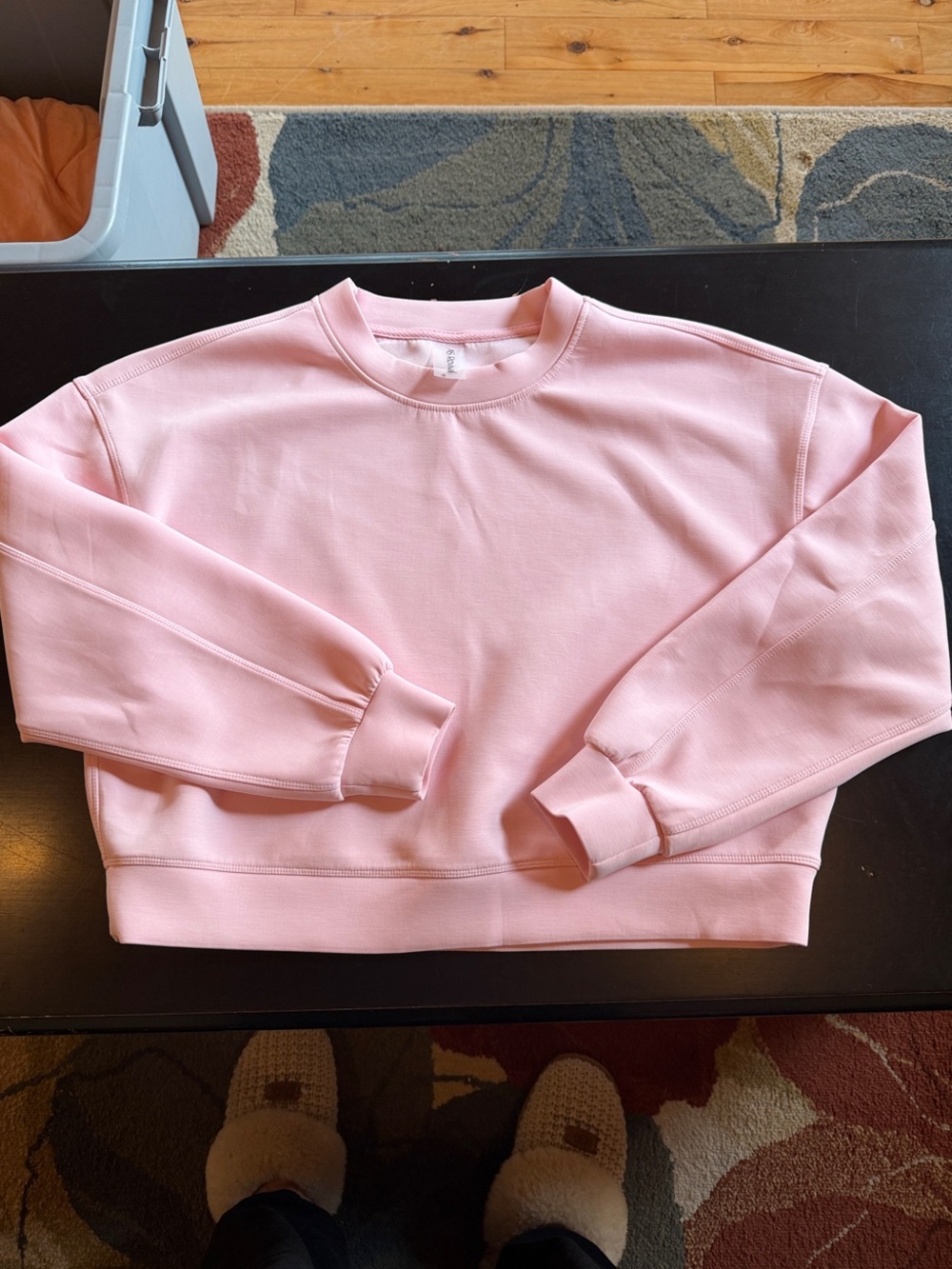 AS Revival cropped Crewneck Pink Women's Sweatshirt